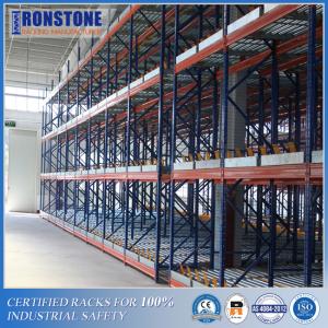 Buy cheap Galvanized Rollers Pallet Racking Carton Flow Rack product
