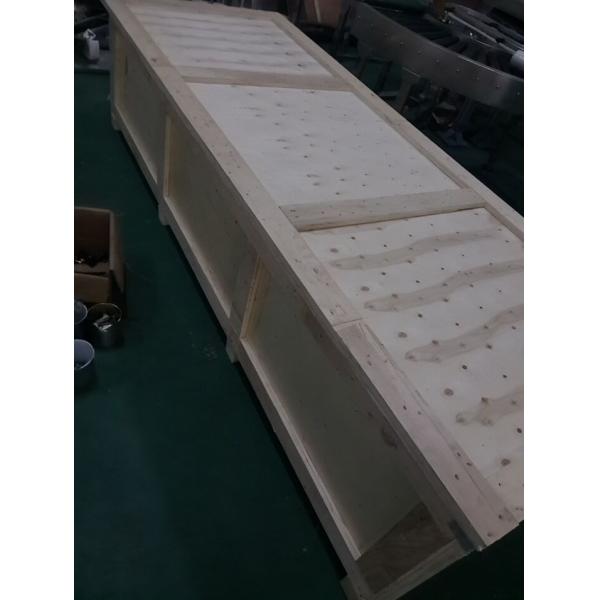 Zzgenerate Slat Chain Conveyor System Accumulating Table for Cans/Bottles