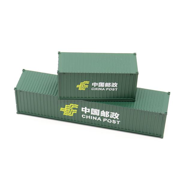 1:87 HO scale railway shipping sea container for model train railroad landscape layout
