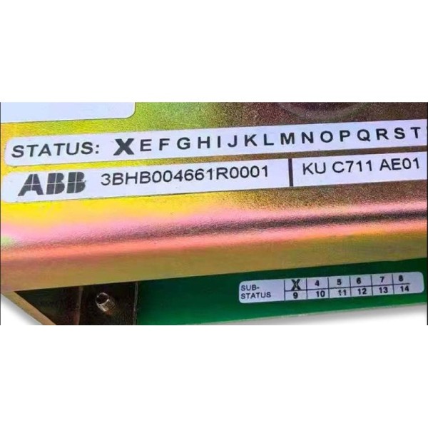 ABB KUC711AE01 3BHB004661R0001 reactive power compensation module with High-speed DSP Processor for Real-time Monitoring and Robust Anti-interference