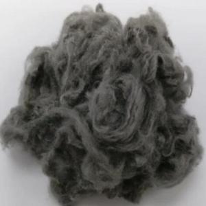 China Grey Viscose Staple Fiber Cotton Pulp Long Staple Fiber 2.5D Fineness on sale