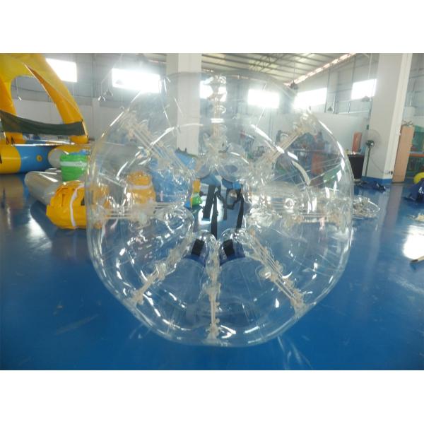 0.7mm Clear TPU Kids Bumper Ball, Inflatable Body Zorb Ball For Fun