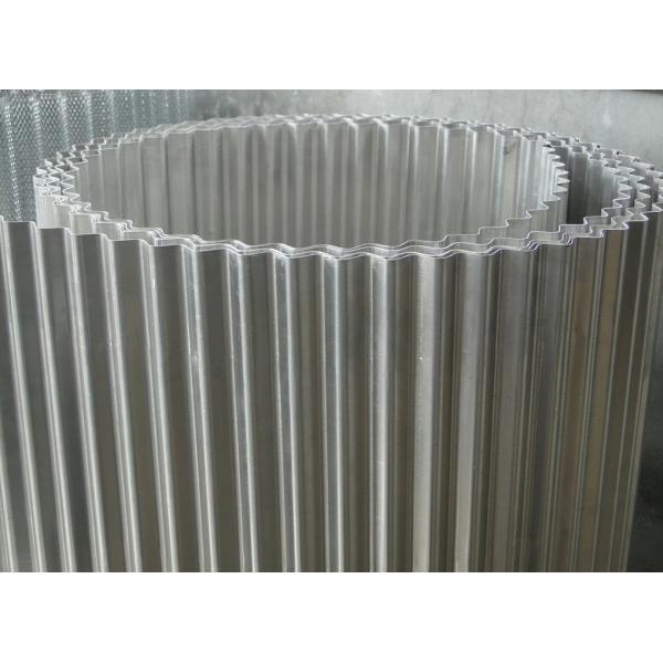 Thin 0.3mm Sheet Roll Forming Machine Metal Horizontal Round Wave
