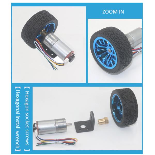 1.57W DC Planetary Gear Motor Four Wheel Drive 200rpm For Toy Car