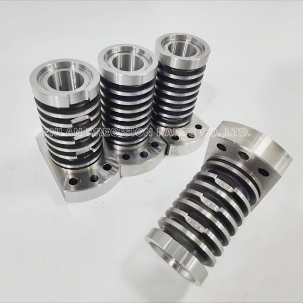 S136 Material Lock Ring Precision Mold Components with 48-50HRC Hardness and Customized Size for Injection Mold Cavity