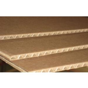 Buy cheap Packaging Hard Cardboard Sheets For Double Wall Shipping Boxes product