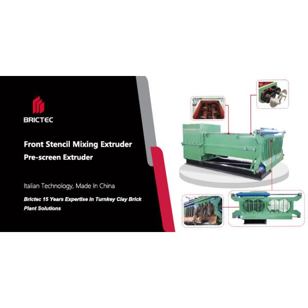High Performance Vacuum Brick Extruder with Durable Construction and Easy Maintenance