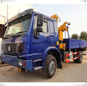 China sinotruk knuckle boom truck mounted crane on sale