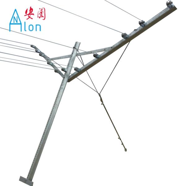 Durable Y Shaped Open Gable Trellis System For Orchard Plantation Easy To Install