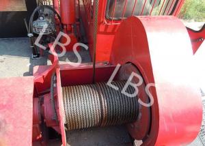 China Oil Field Downhole Operation Offshore Winch Workover Rig Winch Steel Wire Rope on sale
