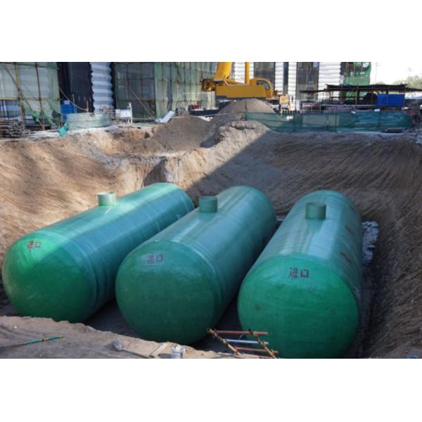 high strength Customizable FRP GRP Septic Tank for Human And Animal Feces Treatment