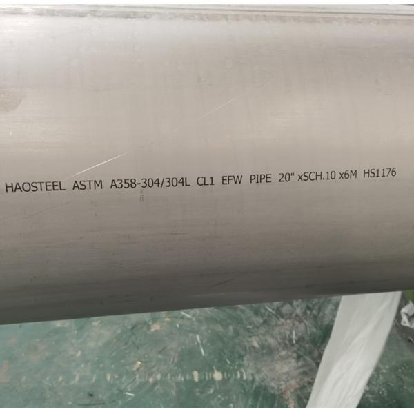 Large Diameter 304 Stainless Steel Pipe with Decoiling Service