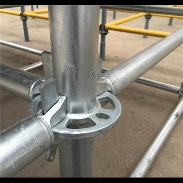 Q235/Q355 Material Scaffold Layher Hot Dipped Galvanized Ringlock Standard Scaffolding System