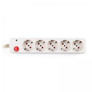 China 5 outlet Germany Type Extension Socket, With Surge Protector on sale