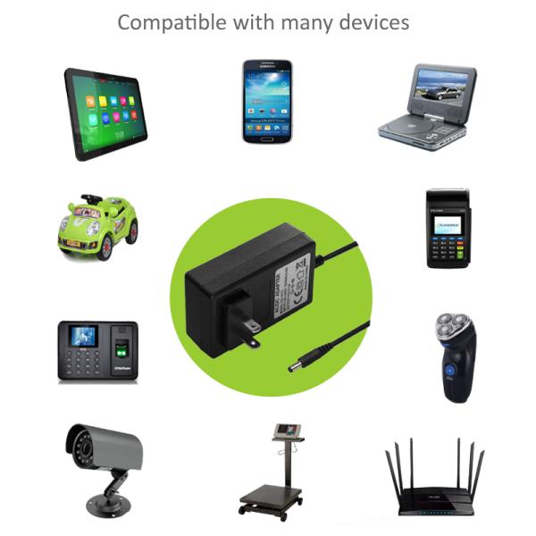 UK US AU Plug LED Driver Adapter 12v 1.5 AMP Industrial Automation