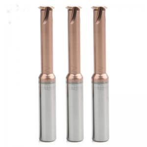 China Single Flute Thread Milling Cutter HRC 55 M1 - M24 ISO Helix Spiral End Mill Cutter on sale