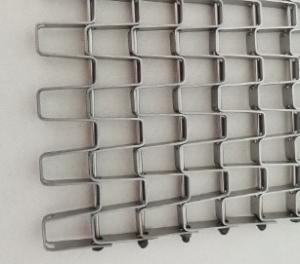 China Stainless Steel Honeycomb Compound Wire Mesh Metal For Food Conveyor Belt on sale