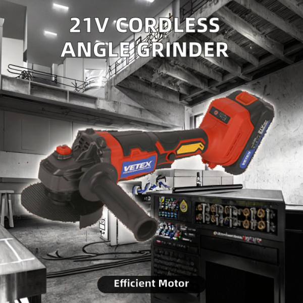 High-Power Cordless Electric Grinder - Multi-Function Polishing Cutting Tool w/ Slide Switch & Li-Ion Battery for DIY Projects