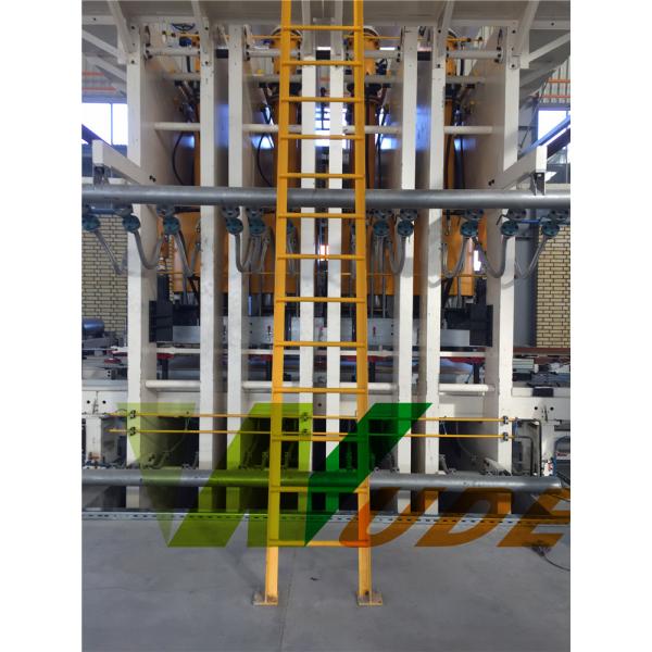 Automatic Short Cycle Lamination Press For MDF / HDF / PB Board Laminating