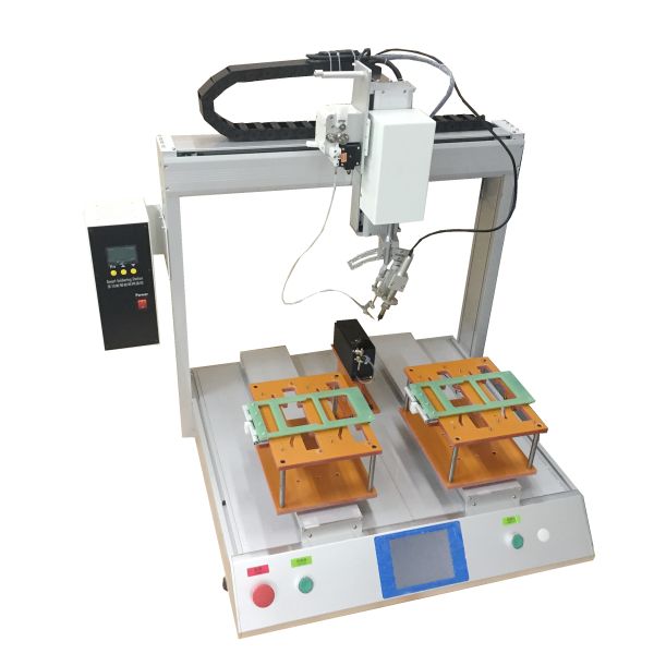 Auto Soldering Machine Designed with Ergonomic Controls and Clear Display Panels for Easy User Interaction and Operation