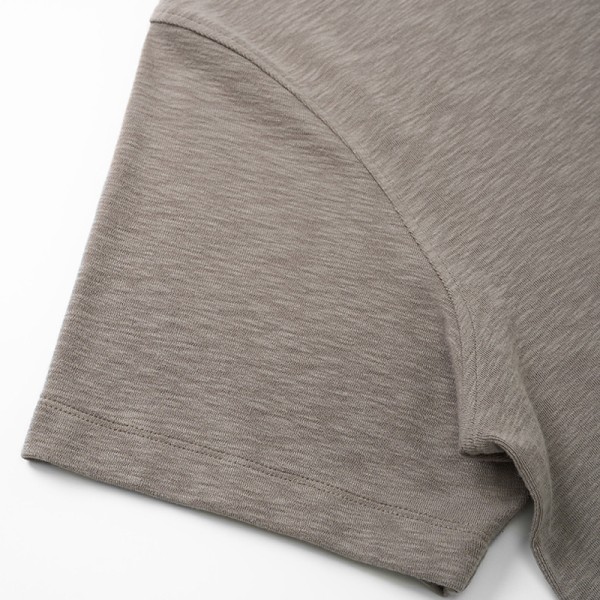 Customizable O-Neck Short Sleeve Knitted Sporty Casual Regular Fit Solid Color T-shirt New Arrival Spring/Summer 2026