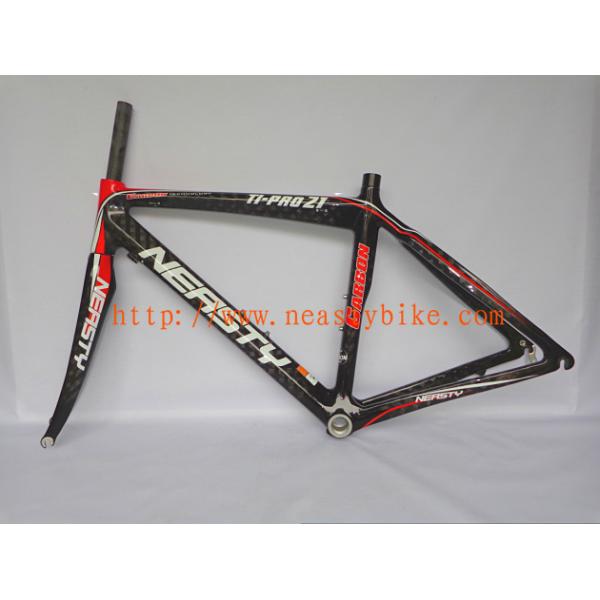 RB-NT11bicycle parts carbon frame 12k carbon 48cm cycling road frame(red and black)