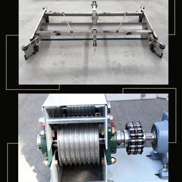 Automatic Manure Scraper Machine with High-Precision CNC Scraper Corrosion-Resistant Transmission Chain and Cycloid Pinwheel Reducer for Poultry Farms