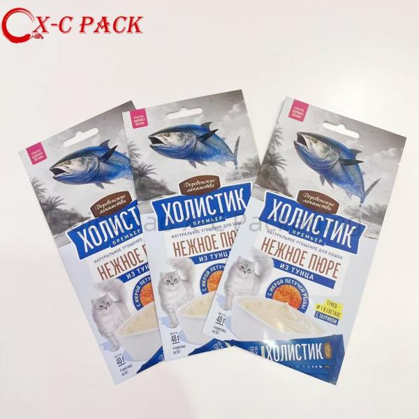Trusted and Reputable Plastic Packaging for Pet Food High Quality Custom Printed Pet Food Stand up Packaging