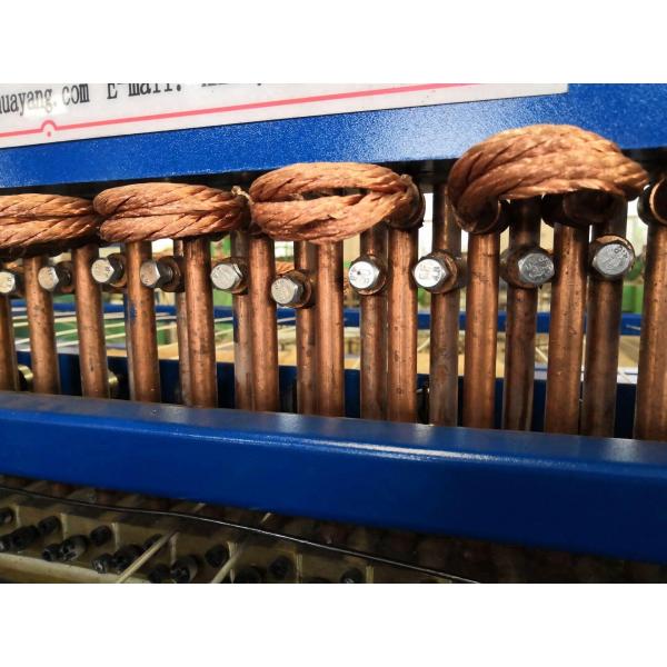 PLC Automatic Spot Welding Machine , 200mm Aperture 380V Weld Mesh Making Machine