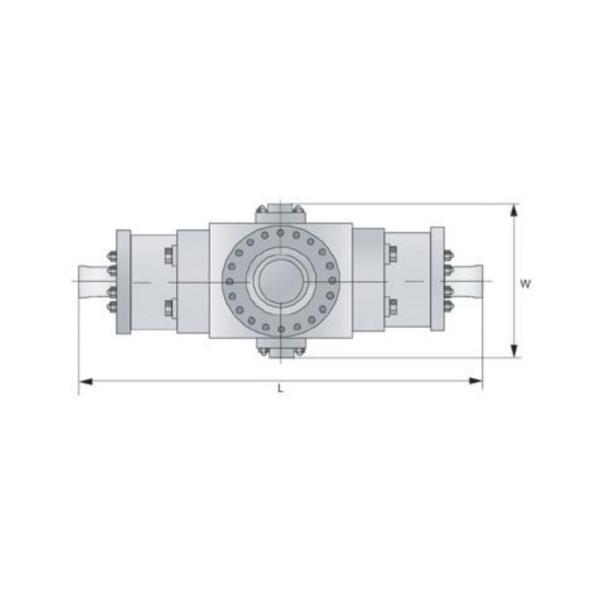 Casting Structure Blowout Preventer System 7 1/16"-26 3/4'' Ram BOP