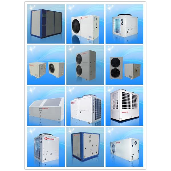 R417A Refrigerant Electric Air Source Heat Pump Copper Thick 0.8-1 Mm