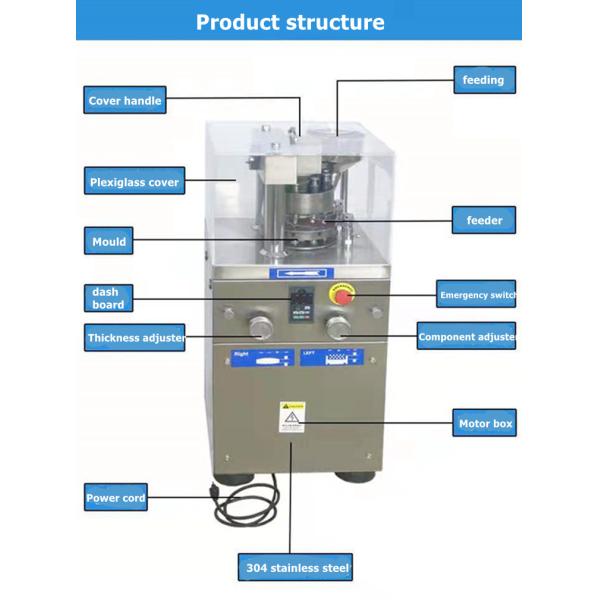 High Efficiency Tablet Pressing Machine for Small Batch Production