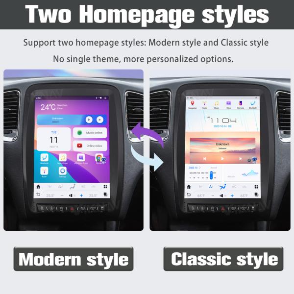 Car Radio Android Head Unit For Dodge Durango 2014-2016 With Carplay