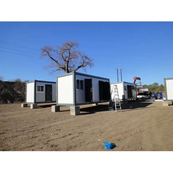 Multi-functional demountable Small Cheap Tiny Home Prefab House Cottages Container House Office Dormitory Manufacturer