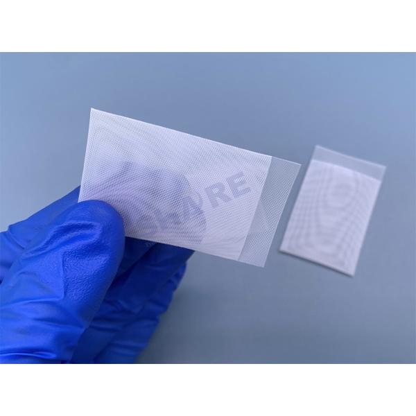 Custom 30mm X 50mm 45mm X 75mm 75mm X 95mm Easy Fill Flap Biopsy Filter Bags Pleated Bottom