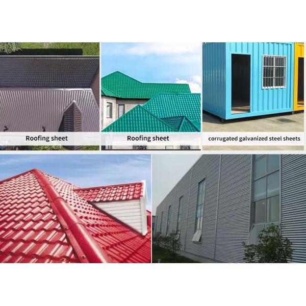 PPGI Color Coated Plate Sheet Galvanized 0.12-3mm EN Red Roofing