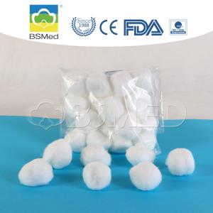 China Surgical Dressing Small Cotton Balls 0.3g - 9g Lightweight With Soft Feelling on sale