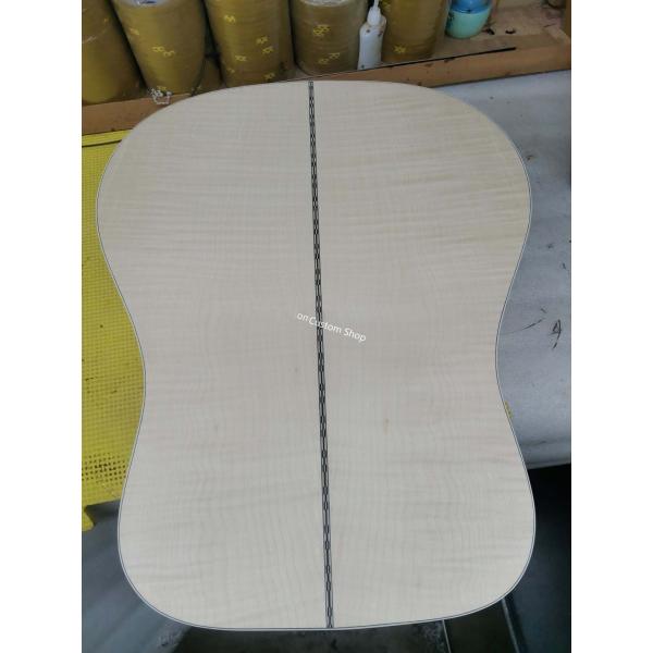 Custom Handcrafted OO Body Cutaway Acoustic Guitar with 12 Strings Double PRO Pickup