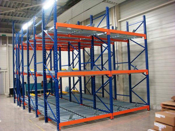 Quality Corrosion Protection Pallet Live Racking FIFO System Heavy Duty Height 2000-4500MM for sale