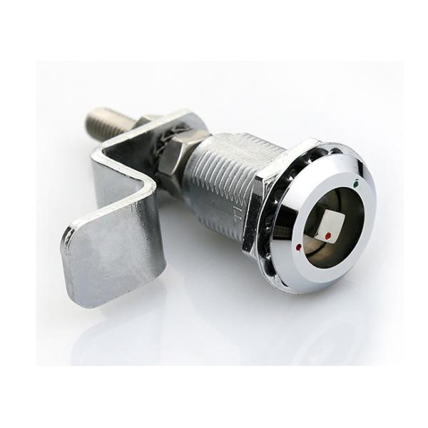 High Speed Rail Compartment Cylinder Cam Lock , Quarter Turn Lock With Exquisite Appearance
