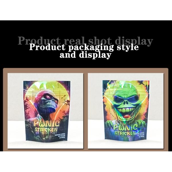 Packaging material samples