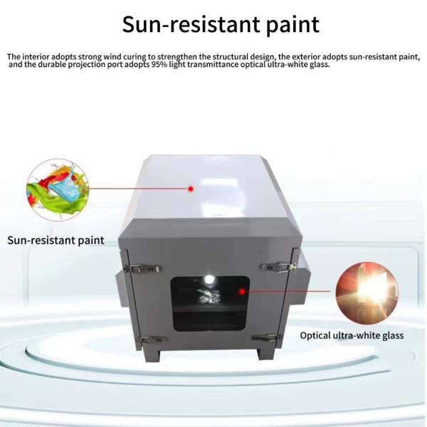 Intelligent Temperature Control and Air Conditioning in Outdoor Projector Waterproof Box