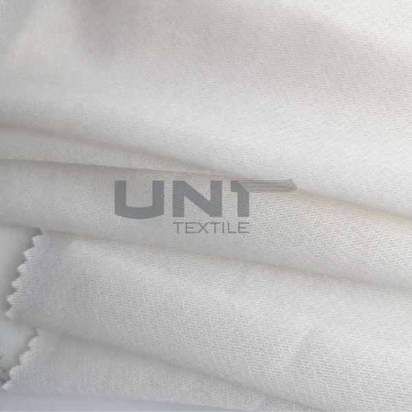 100% Polyester Circular Knit Bonded Fusible Interlining And Interfacing For High Stretch Fabric