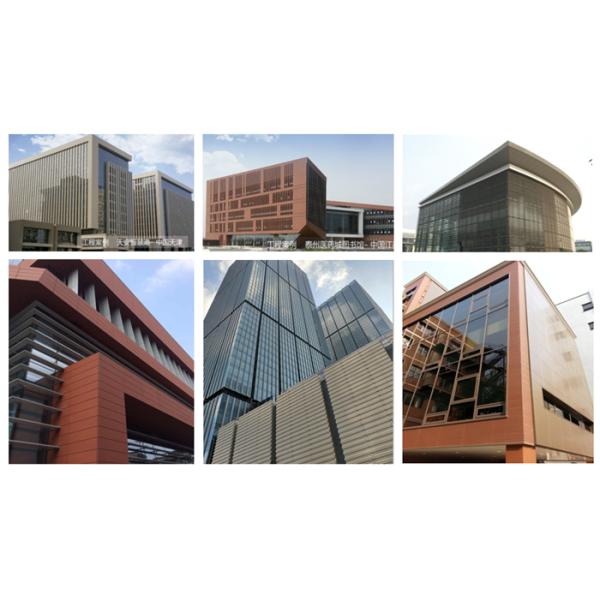 Waterproof Terracotta Ventilated Facade Non - Slip Composite Wall Panels