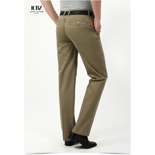 Cargo Pants for Men 2022 Spring and Summer Thin High Waist Straight Dad Dress Pant