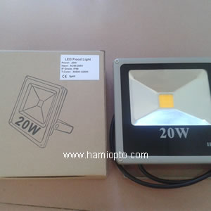 Outdoor Square IP65 20W Ultra thin LED Flood Light /led flood lighting