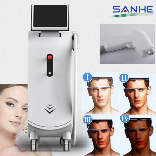 Quality 808 Diode Laser Beauty Equipment For Permanent Hair Removal for sale