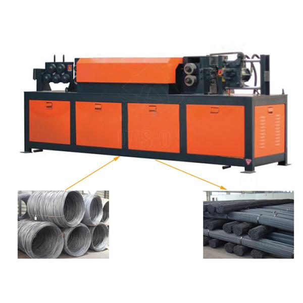 rebar straightening and cutting machine/