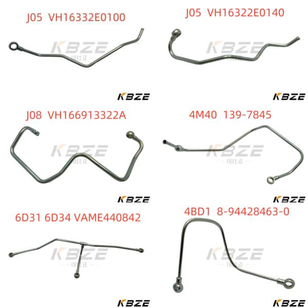 VAME078560 NOZZLE RETURN PIPE TO DIESEL PUMP FOR KOBELCO SK290-6 SK330-6 EXCAVATOR