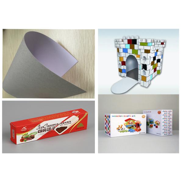 250g white duplex board Grey Back Duplex Board Paper For Printing Box